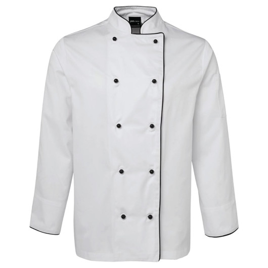Unisex Chef Long Sleeve Jackets White